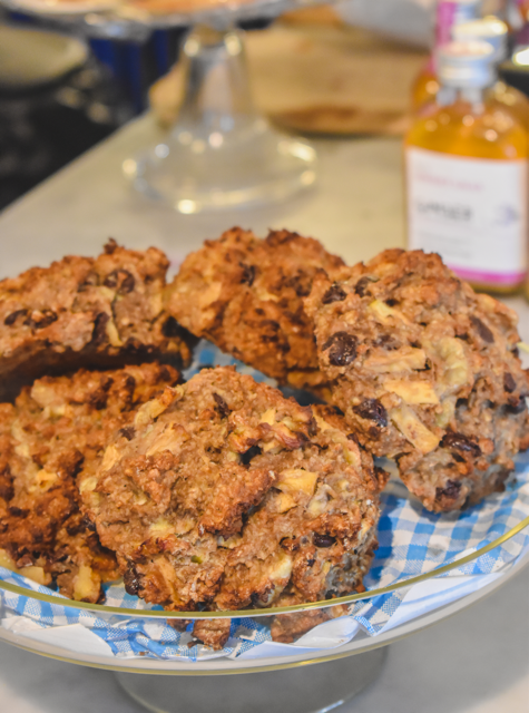 Havermoutkoek met chocolade