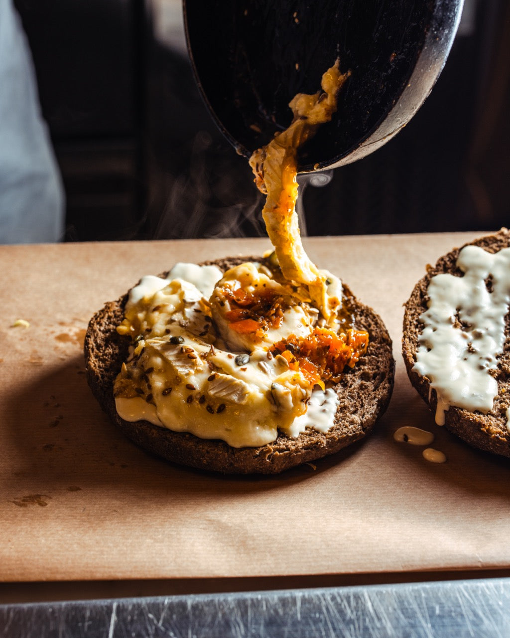 All-in formule: Smoothie + luxe receptiebroodje + salade naar keuze + home made rijstpap met bruine suiker